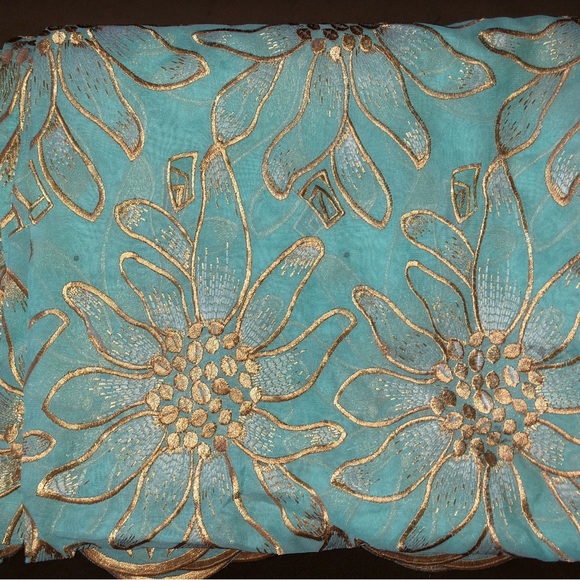 Mid west Africa dress with scarf - Picture 2 of 2